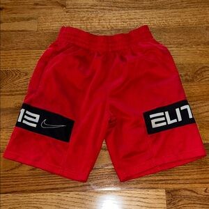 Red Elite Basketball Shorts